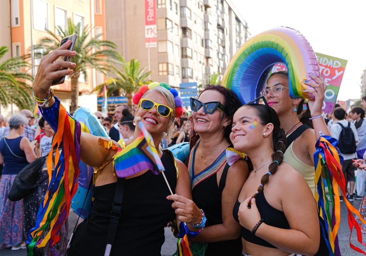 Pride Parade in Alicante, last year.