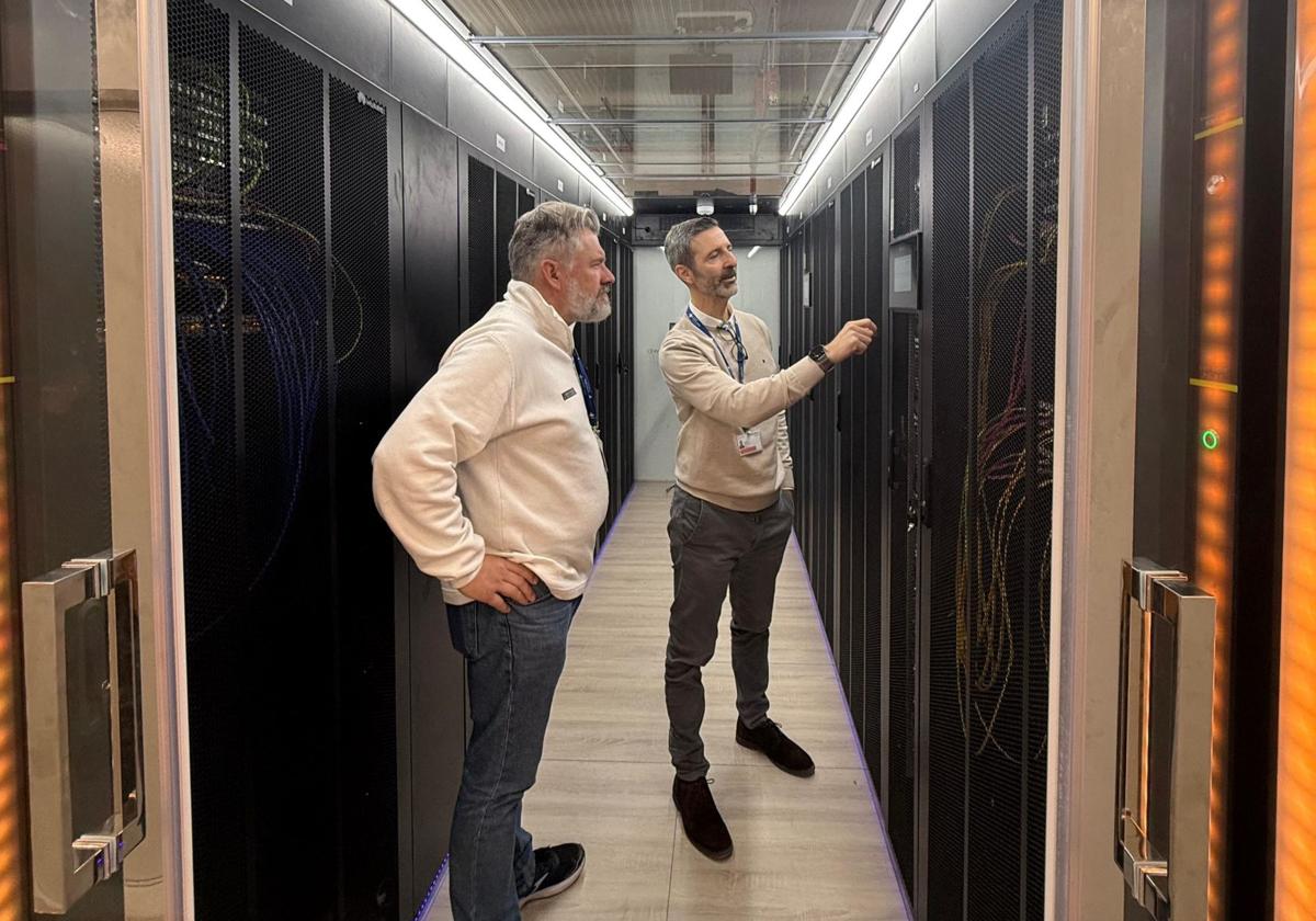 The new Data Processing Centre of Alicante General Hospital.