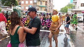 Fiestas pasadas por agua en Dènia
