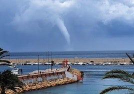 Manga marina frente a Xàbia.