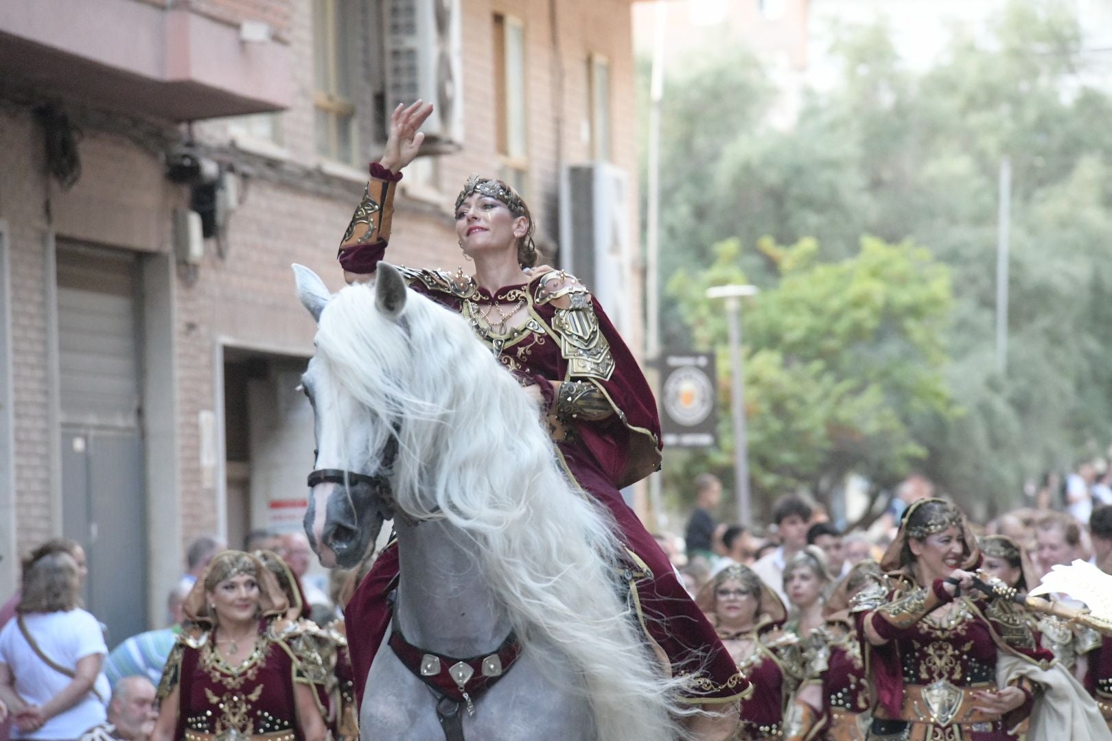 Apoteósica entrada cristiana en las fiestas de San Blas