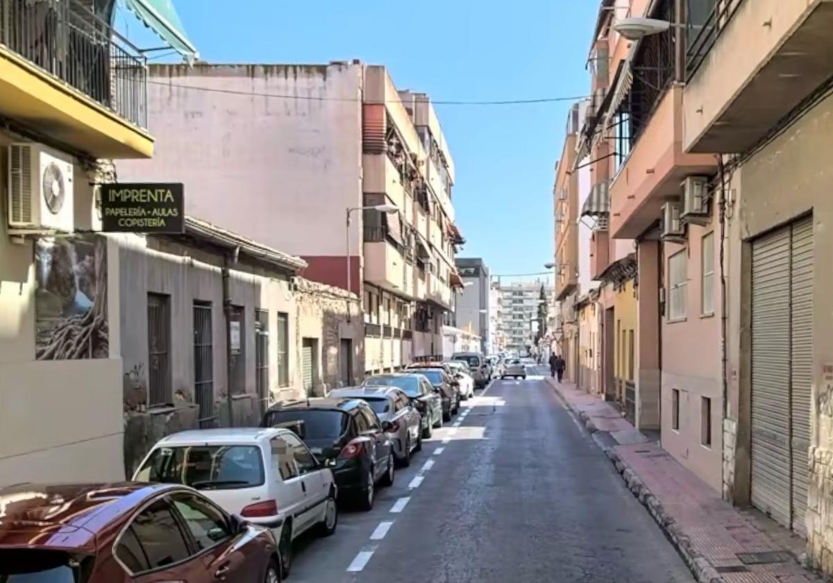 Calle Isla de Cuba, in Alicante.
