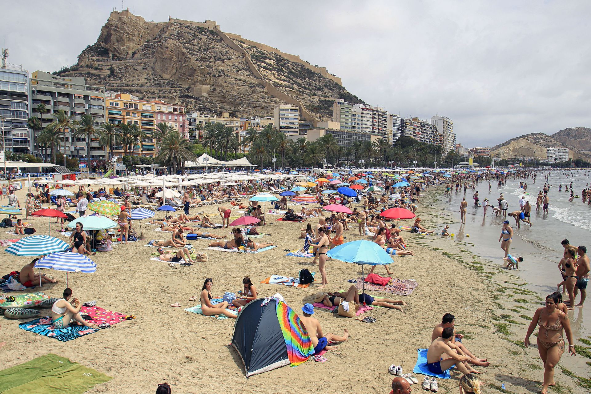Playa del Postiguet.
