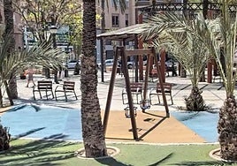 Plaza Madrid de Elche, donde sucedieron los hechos.