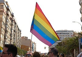 Fiesta del Orgullo LGTBI el pasado año en Alicante.