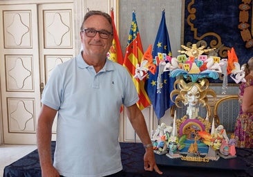 «No puedo bajar el listón de la hoguera oficial e intento que cada año sea aún mejor»