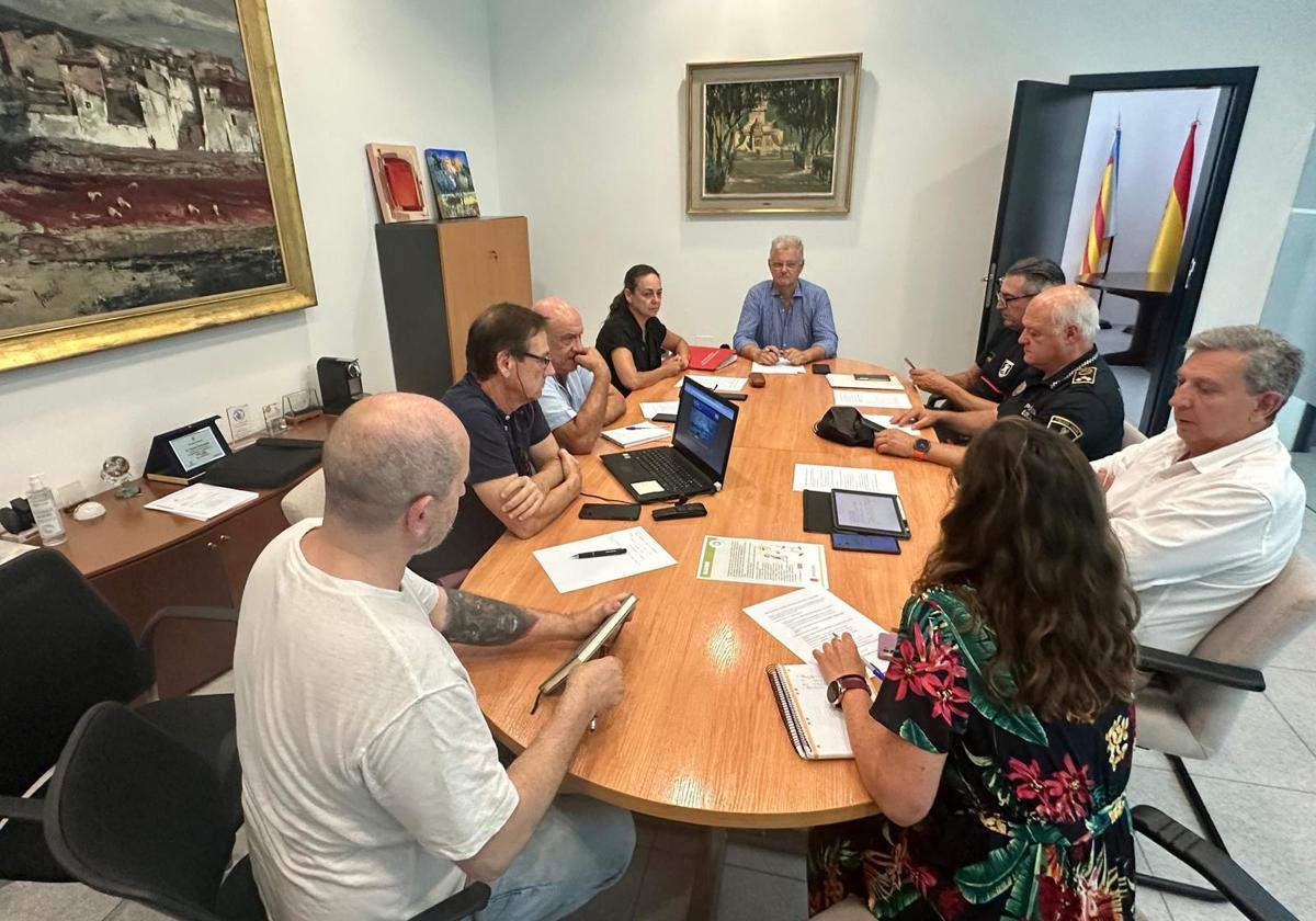 Meeting of the Local Operational Coordination Centre (Cecopal).