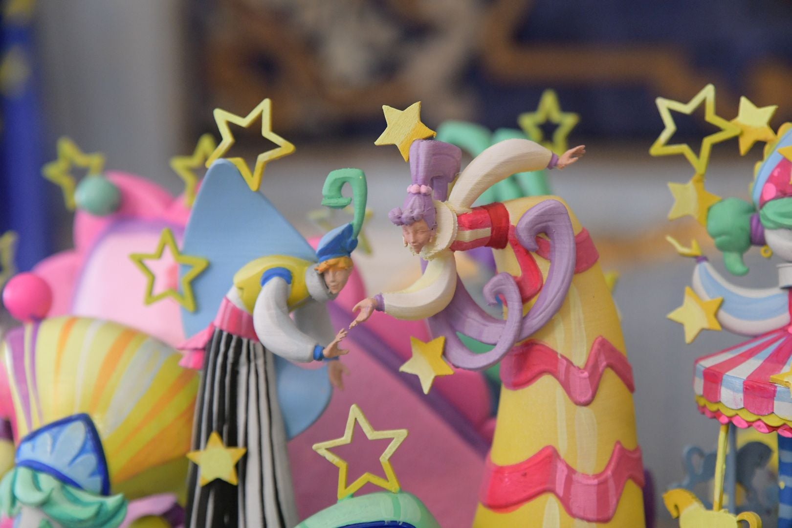 Mucho &#039;Equilibri&#039; en la hoguera oficial infantil: así es la maqueta