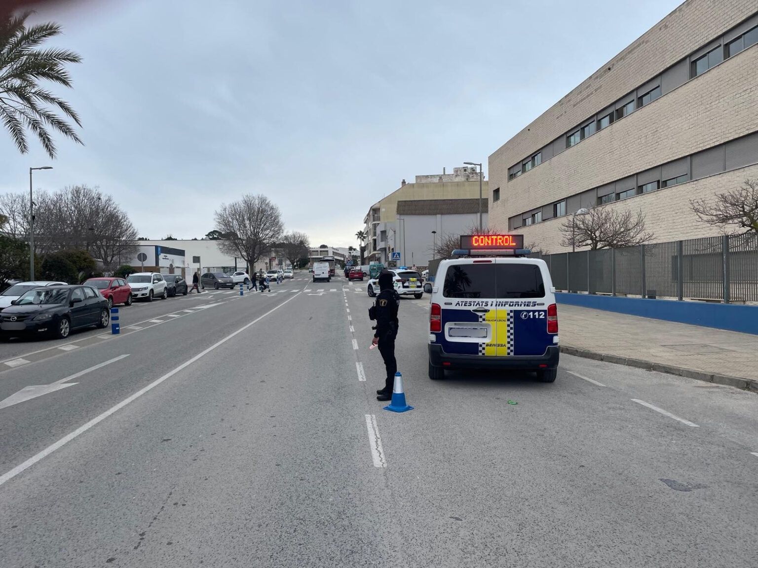 Police Checkpoint in Benissa