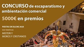 Cartel del concurso realizado por la concejalía de Comercio y Hostelería