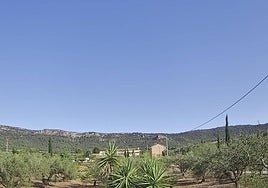 Estación meteorológica en Villena.