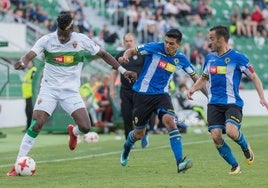 Imagen de uno de los últimos derbis alicantinos
