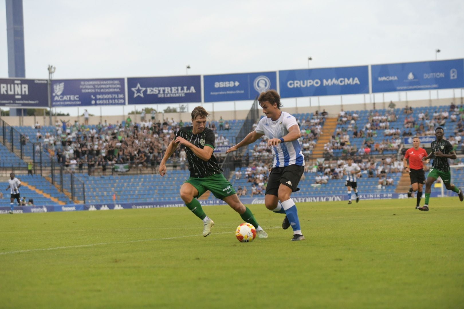 Derbi de alta tensión en el Rico Pérez