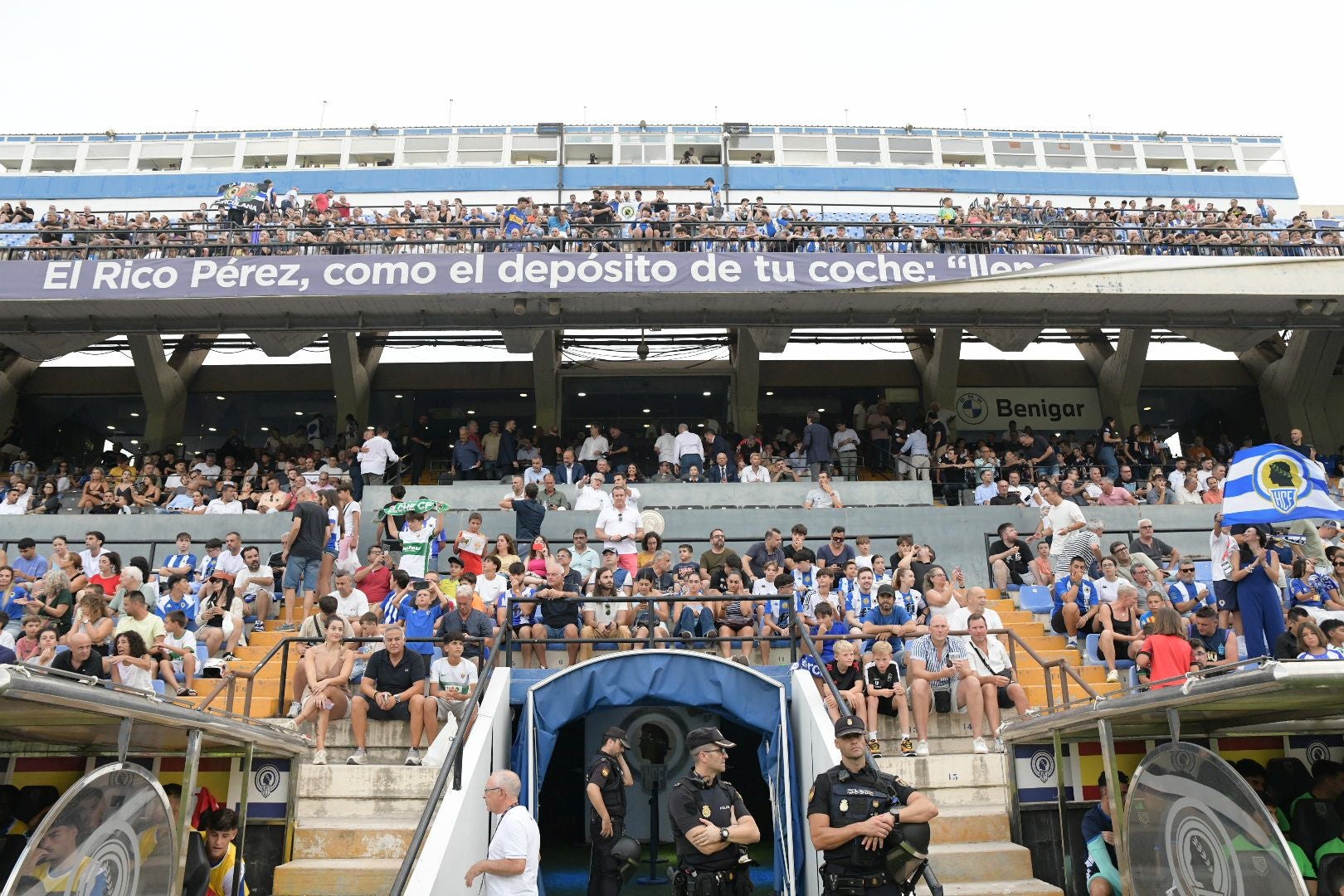 Derbi de alta tensión en el Rico Pérez