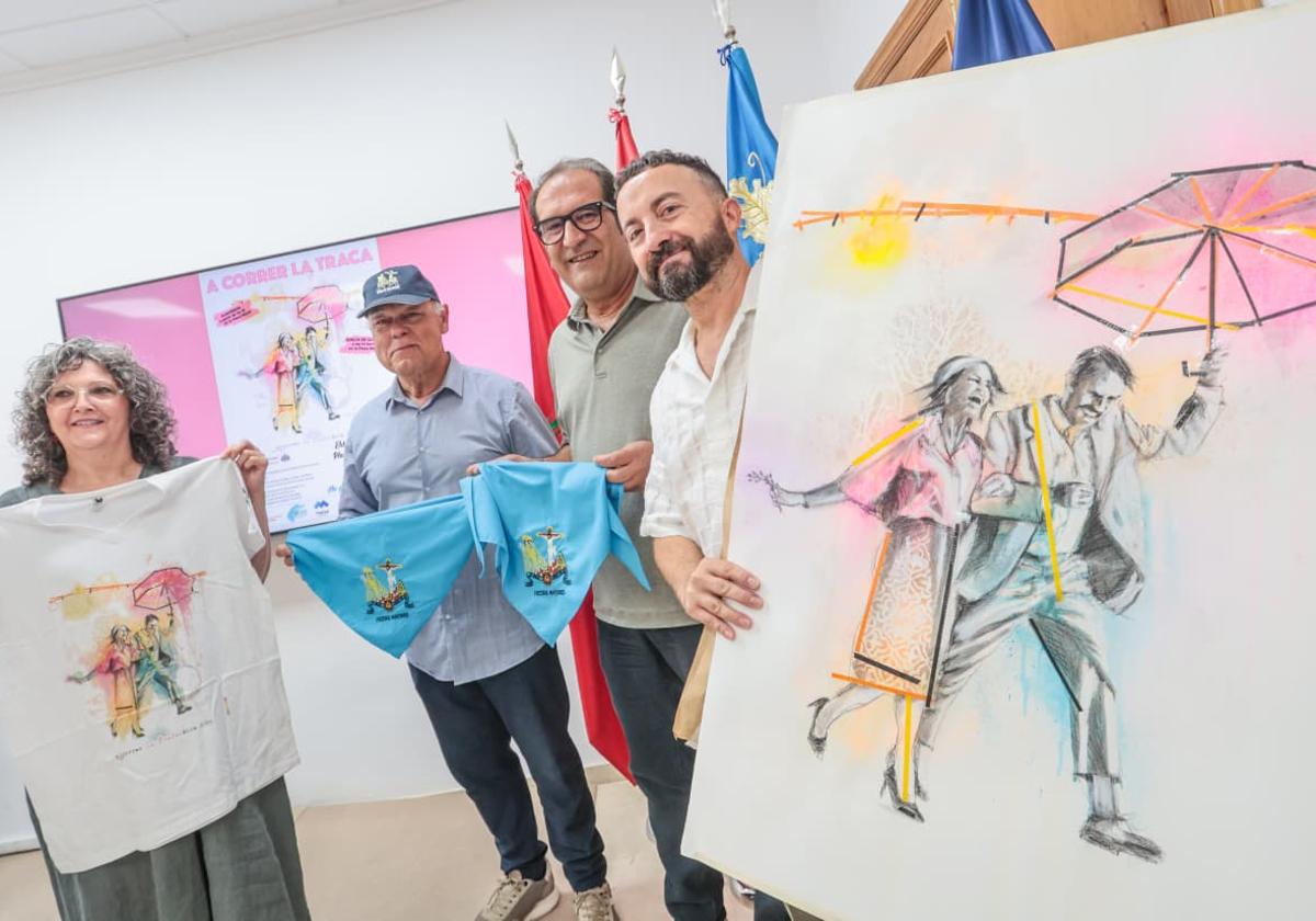 Acto de presentación de la nueva camiseta.