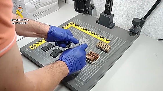 Imágenes de la 'operación Parrocha'.