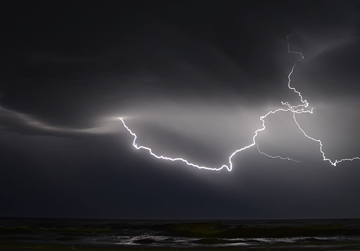 Las tormentas barrieron el cielo de la provincia la pasada madrugada.
