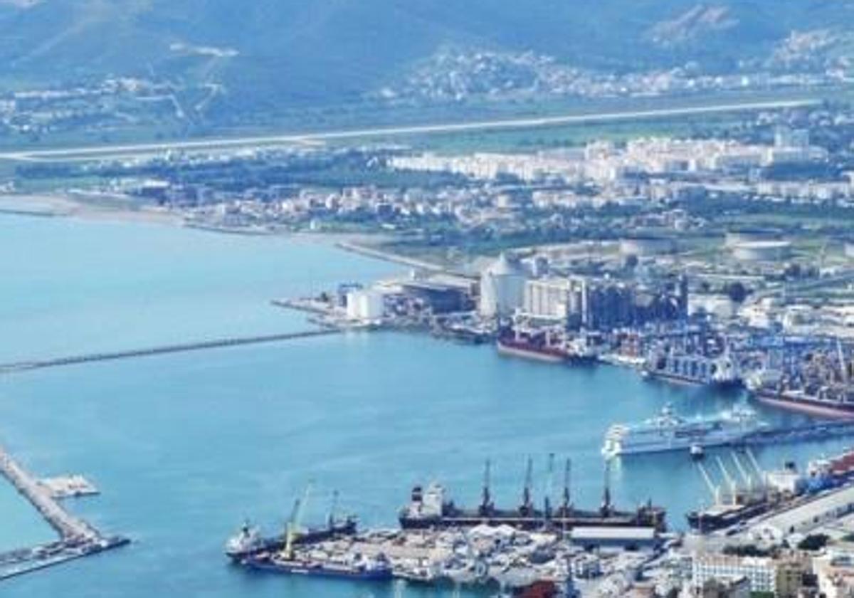 Port of Bejaia, in Algeria.