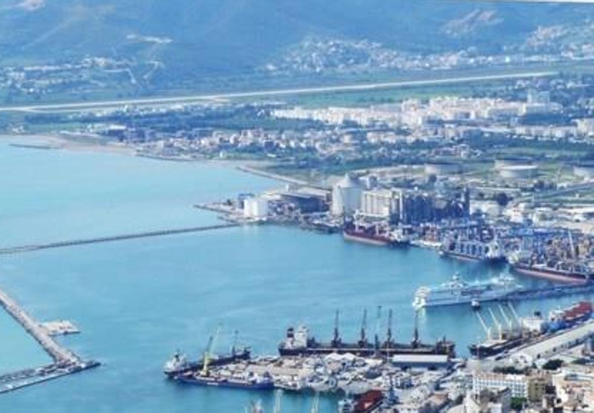 Puerto de Bugía, en Argelia.