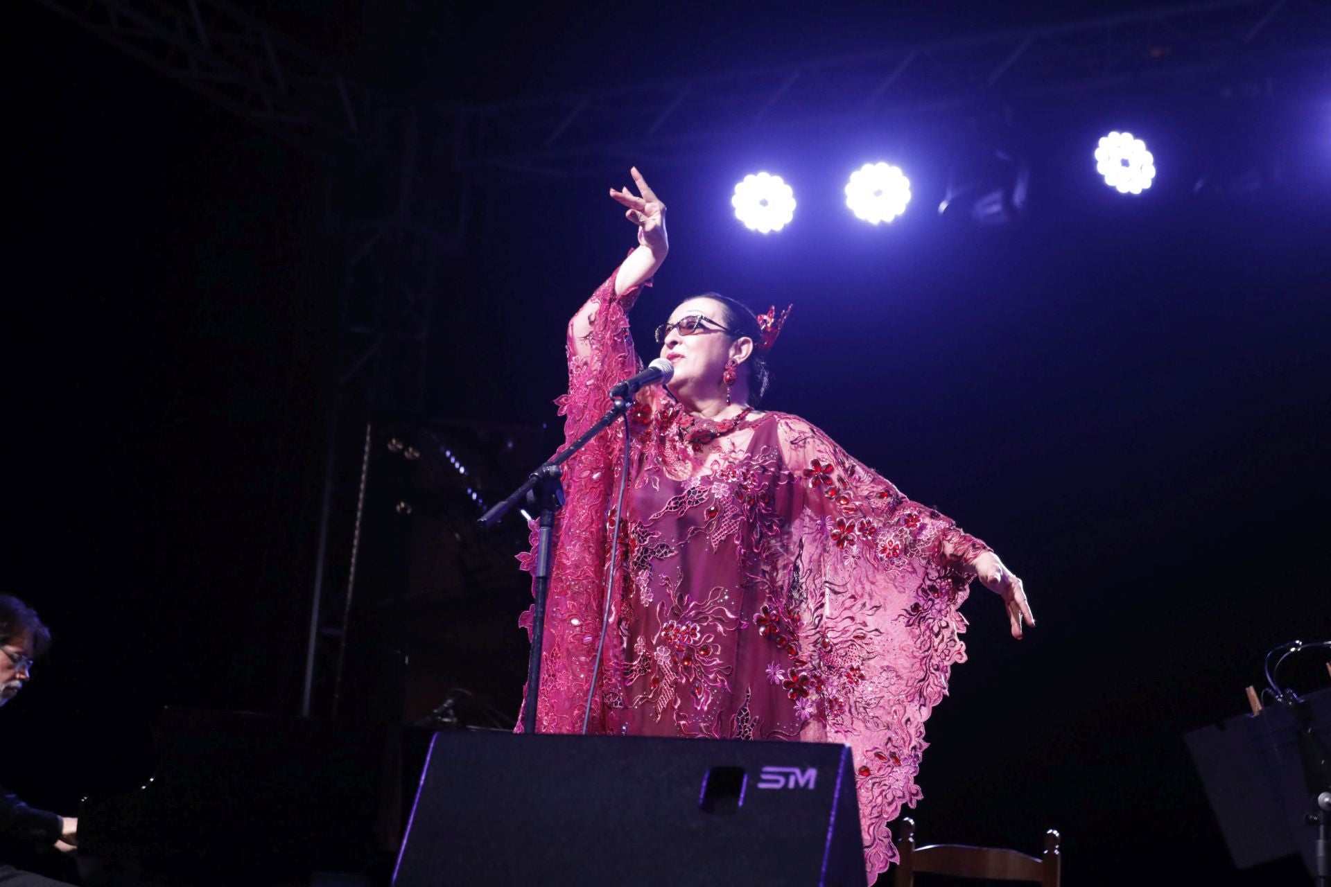 Martirio deslumbra en el festival Música al Castell de Dénia