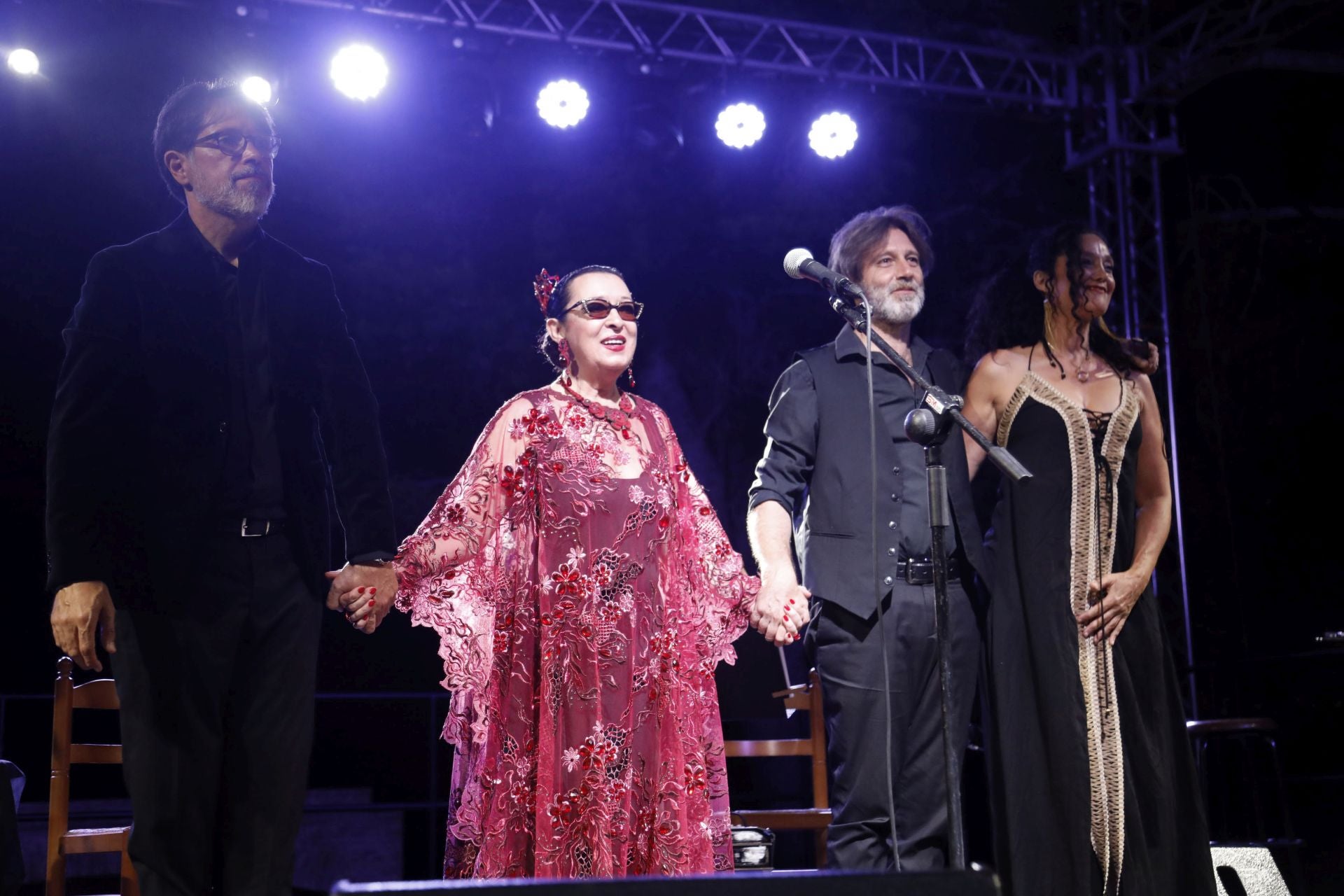 Martirio deslumbra en el festival Música al Castell de Dénia