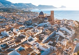 Vistas del casco antiguo de Altea, donde se produjo la pelea.