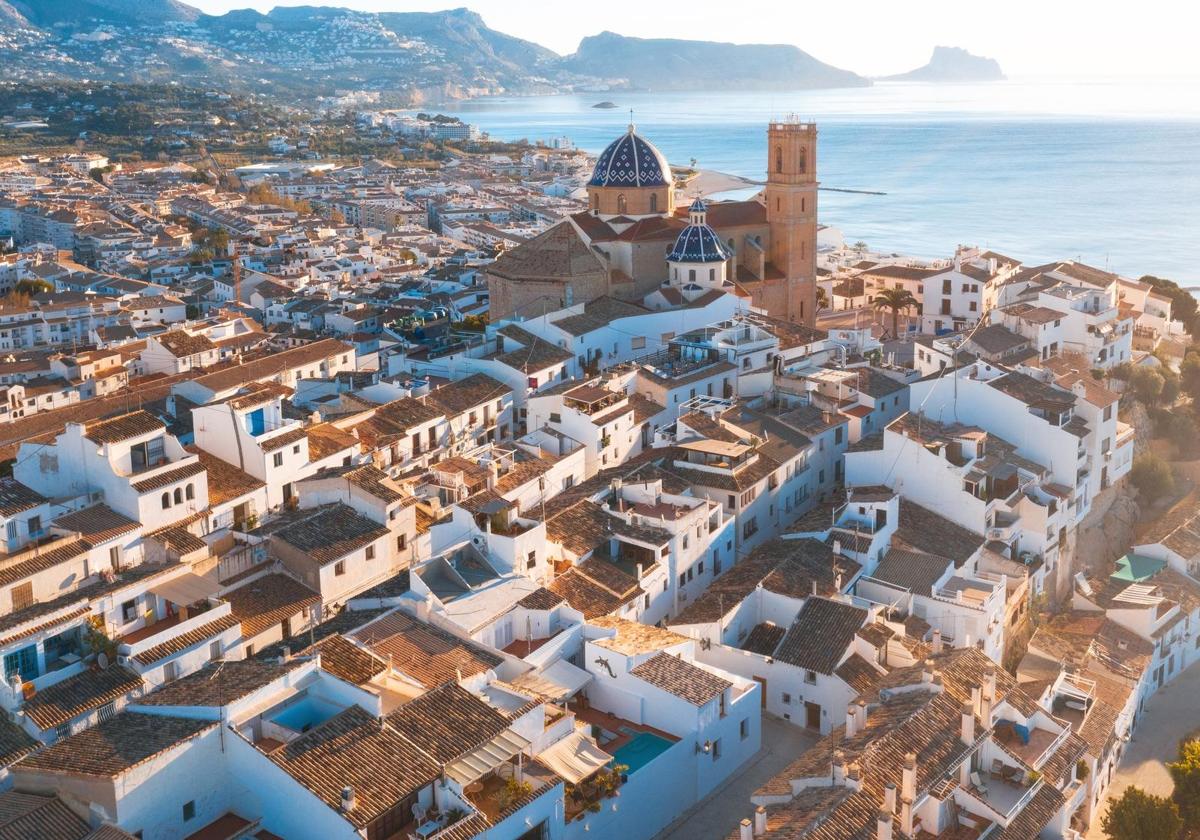 Vistas del casco antiguo de Altea, donde se produjo la pelea.