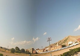 Villena, municipio con mayor temperatura este lunes.