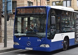 Línea 24 del autobús interurbano de Alicante.