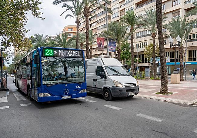 Línea 23 del autobús interurbano de Alicante.