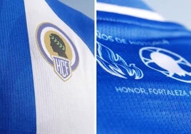 La nueva camiseta del Hércules para la temporada 2025/2026.
