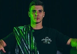 Martim Neto durante su presentación