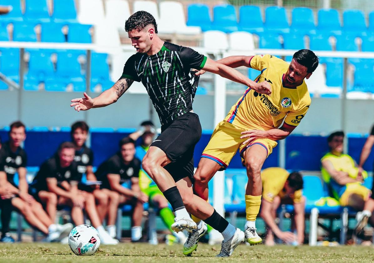 Victoria del Elche frente al Getafe en su cuarto test de pretemporada