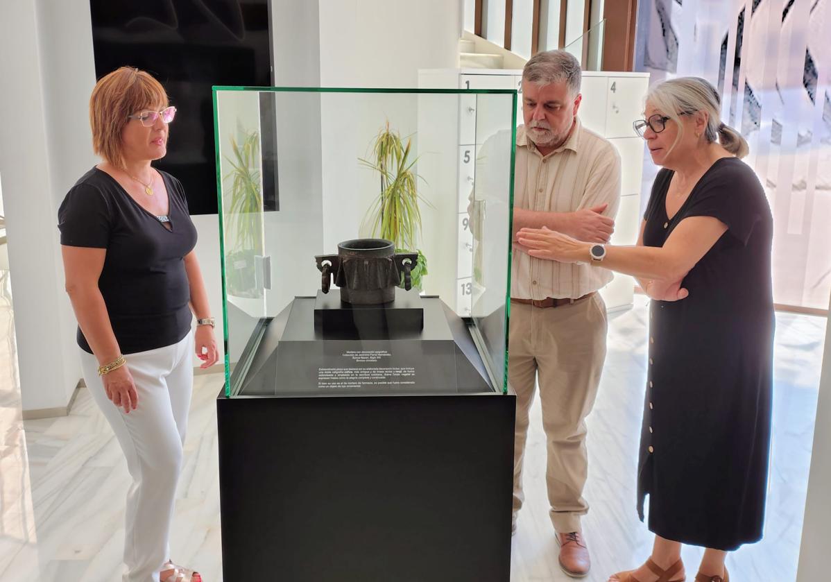 Las autoridades de Villena presentan la pieza