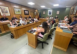 Pleno en el que se ha aprobado la nueva RPT que mejora las condiciones de más de 200 funcionarios.