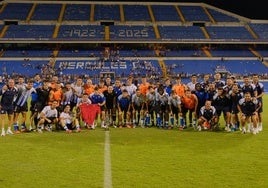 El Hércules CF gana el 'Ciudad de Alicante.