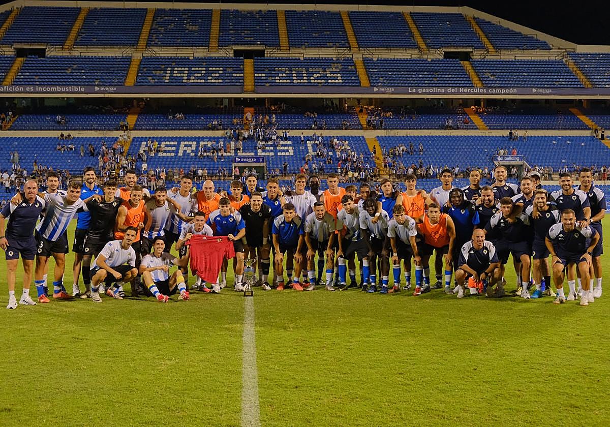 El Hércules CF gana el 'Ciudad de Alicante.