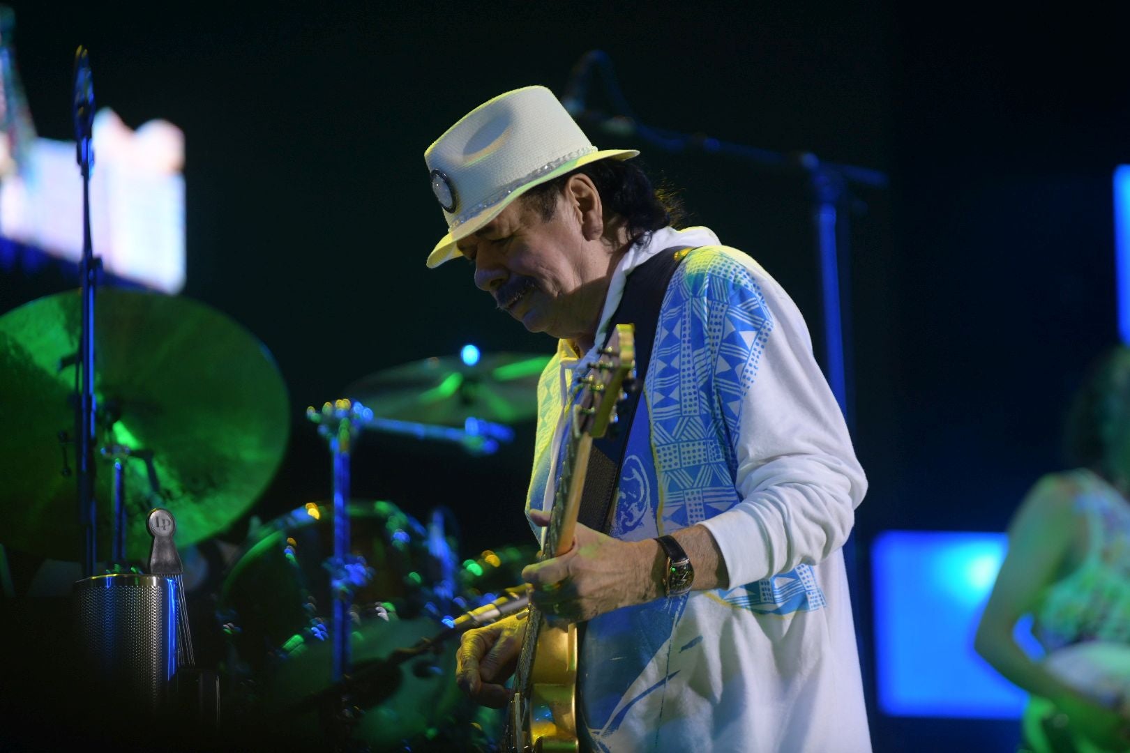 El concierto de Santana en imágenes