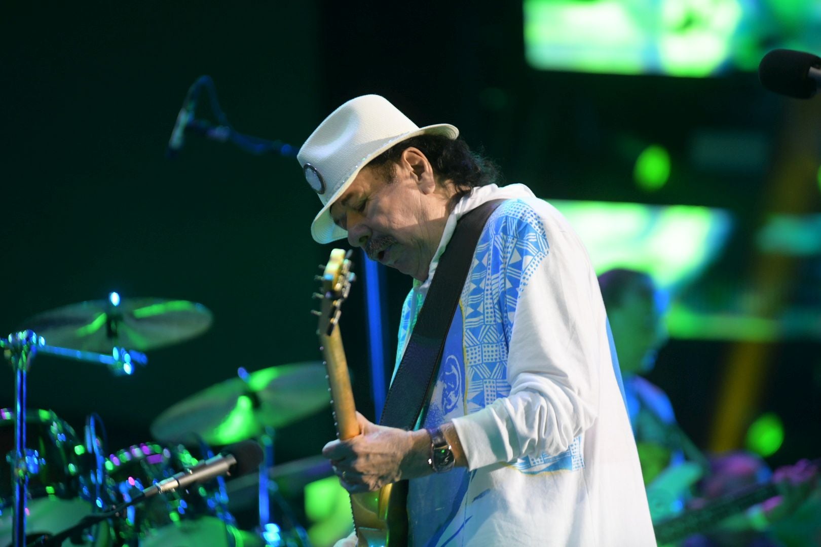 El concierto de Santana en imágenes