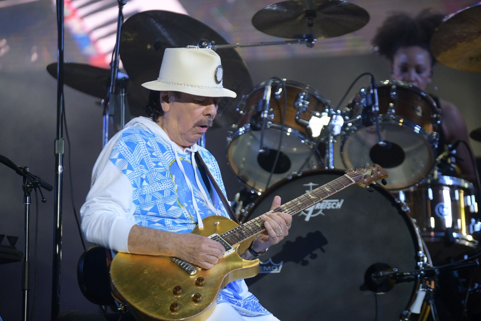El concierto de Santana en imágenes