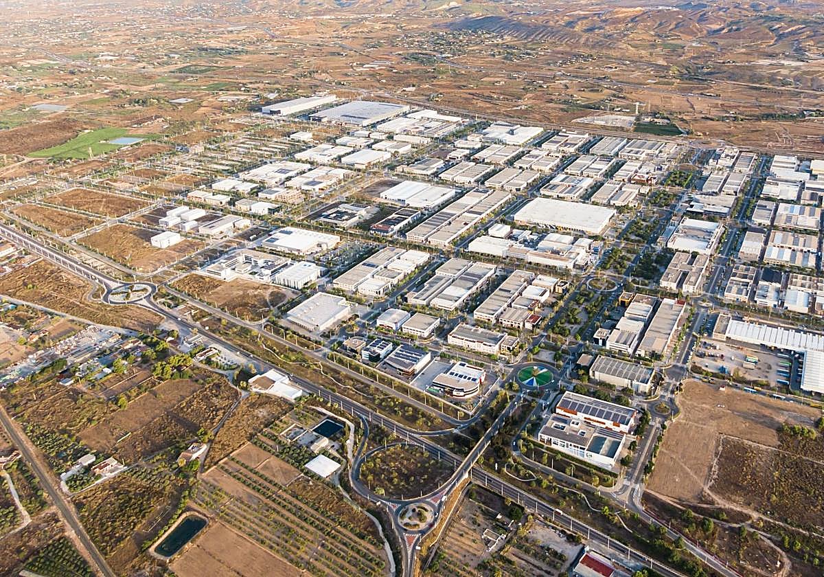 Área industrial de la provincia de Alicante.