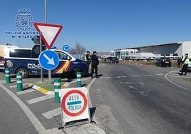 Un investigador explica detalles de la operación.