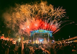 Momento del Reggaetón Millennial Fest.