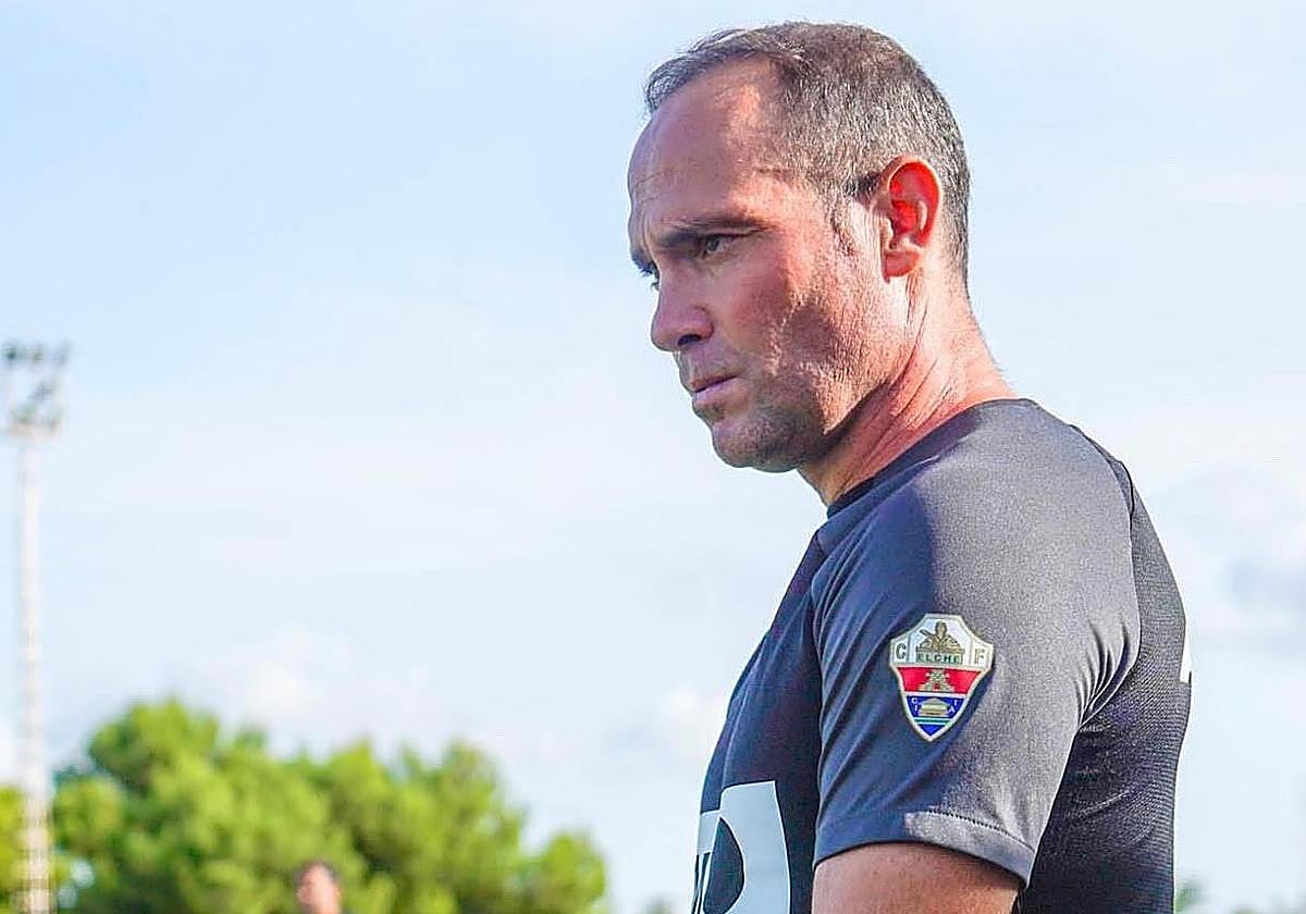 Nino durante un entrenamiento