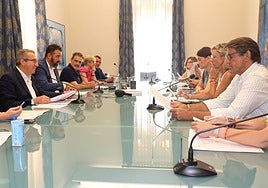 Reunión del Consejo Rector del Patronato Costa Blanca.