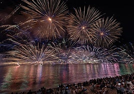Imagen de archivo del disparo del Castell de l'Olla en Altea