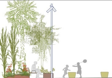Elda remodelará la plaza de la calle Nueva frente al parque Joan Miró para poner en valor uno de los accesos clásicos al casco histórico