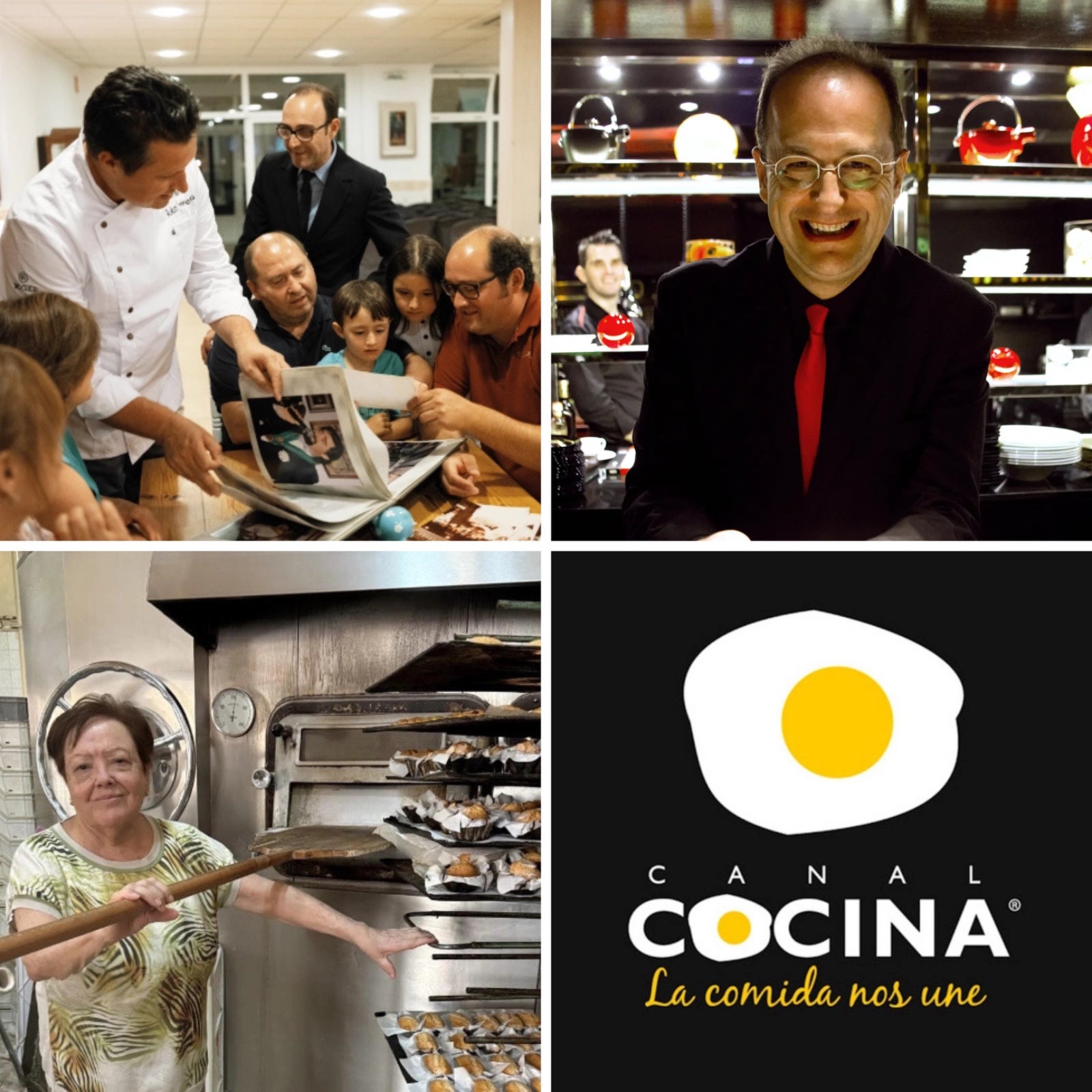 Composición fotográfica con todos los homenajeados este año en Alicante Gastronómica.