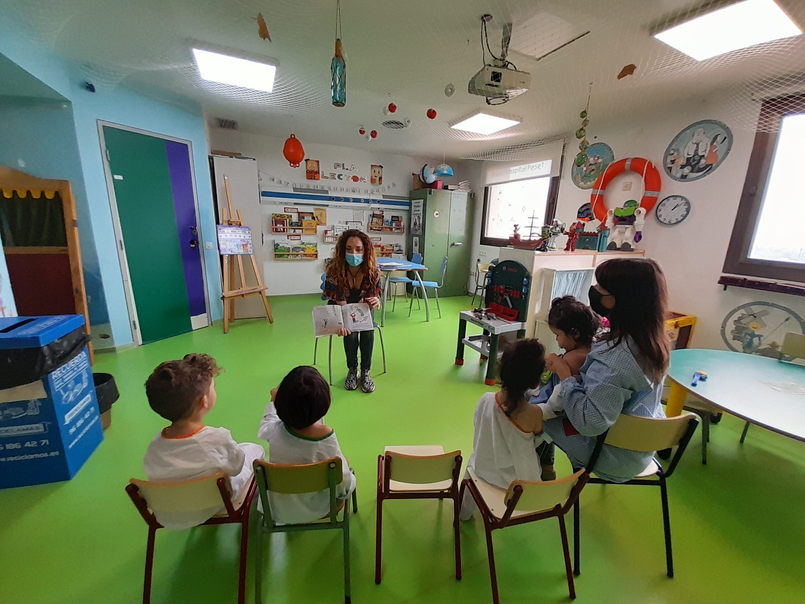 Una de las Unidades Pedagógicas Hospitalarias con las que cuenta la Comunitat.