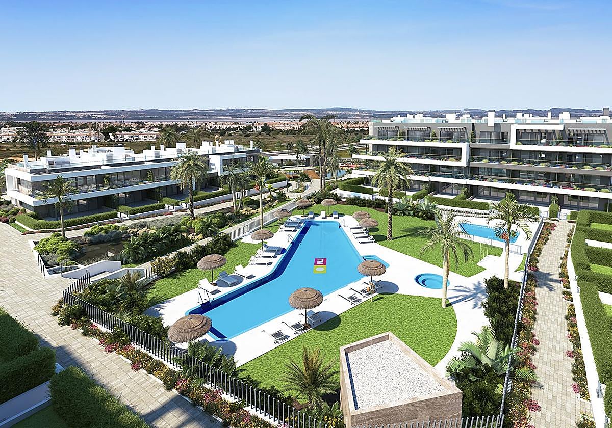 Así lucirá el proyecto 'Lagoons Village by TM'.